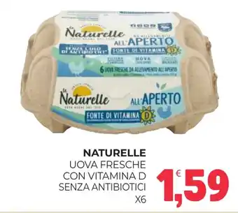 Eté Naturelle uova fresche con vitamina d senza antibiotici offerta