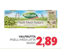 Eté Valfrutta piselli medi latta offerta