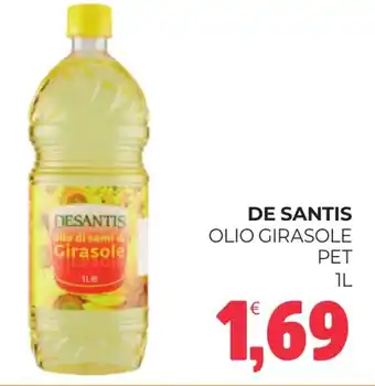 Eté De santis olio girasole pet offerta