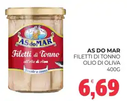 Eté As do mar filetti di tonno olio di oliva offerta