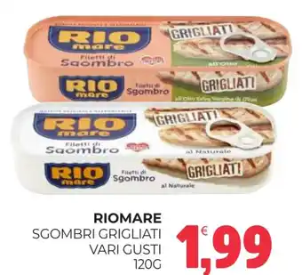 Eté Riomare sgombri grigliati vari gusti offerta