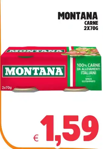 Eté Montana carne offerta