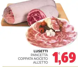 Eté Lusetti pancetta coppata noceto all'etto offerta