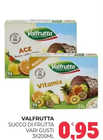 Eté Valfrutta succo di frutta vari gusti offerta