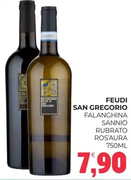 Eté Feudi san gregorio falanghina sannio rubrato ros'aura offerta