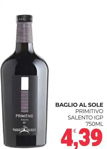 Eté Baglio al sole primitivo salento igp offerta