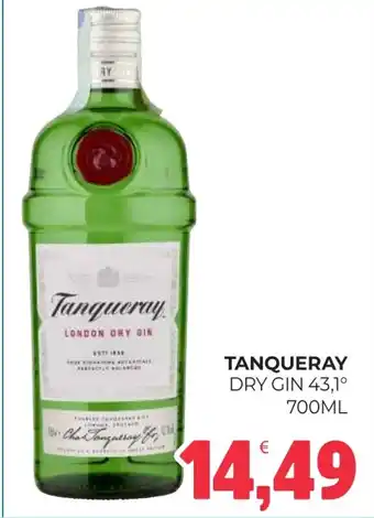 Eté Tanqueray dry gin 43,1° offerta