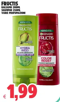 Eté Fructis balsamo/shampoo offerta