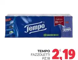 Eté Tempo fazzoletti offerta