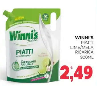 Eté Winni's piatti lime/mela ricarica offerta