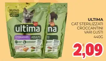 Eté Ultima cat sterilizzati croccantini vari gusti offerta