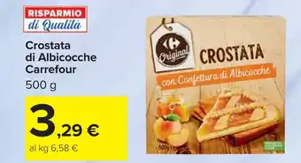 Carrefour Crostata di Albicocche Carrefour offerta