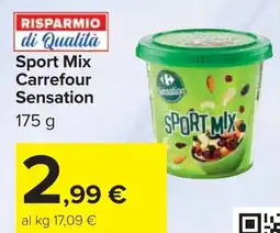 Carrefour Sport Mix Carrefour Sensation offerta