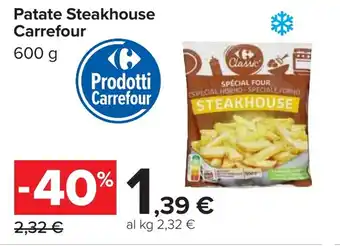 Carrefour Patate Steakhouse Carrefour offerta