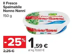 Carrefour Il Fresco Spalmabile Nonno Nanni offerta