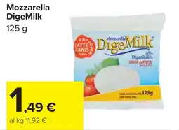 Carrefour Mozzarella DigeMilk offerta