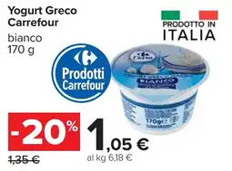 Carrefour Yogurt Greco Carrefour offerta