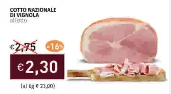 Prezzemolo e Vitale Cotto nazionale di vignola offerta