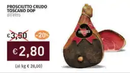 Prezzemolo e Vitale Prosciutto crudo toscano dop offerta