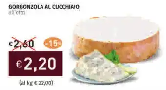 Prezzemolo e Vitale Gorgonzola al cucchiaio offerta