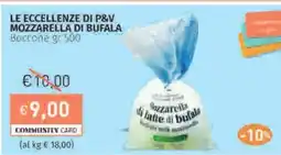 Prezzemolo e Vitale Le eccellenze di p&v mozzarella di bufala boccone offerta