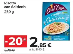 Carrefour Risotto con Salsiccia offerta