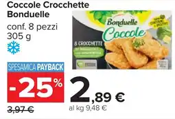 Carrefour Coccole Crocchette Bonduelle offerta