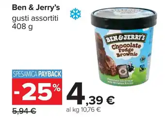 Carrefour Ben & Jerry's offerta