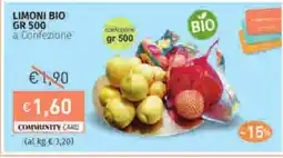 Prezzemolo e Vitale Limoni bio offerta