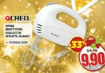 Risparmio Casa Sbattitore elettrico offerta