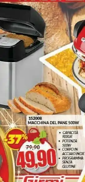 Risparmio Casa Macchina per il pane offerta