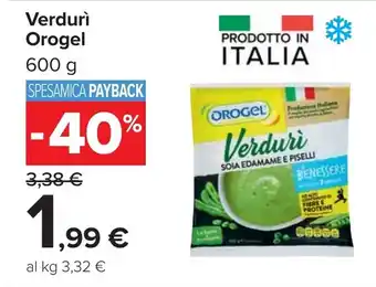 Carrefour Verdurì Orogel offerta