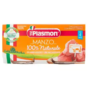 Coop OMOGENEIZZATI ALLA CARNE PLASMON offerta