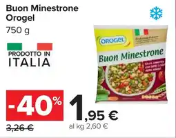 Carrefour Buon Minestrone Orogel offerta