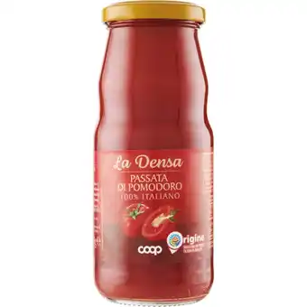 Coop PASSATA DI POMODORO SELEZIONE LA DENSA ORIGINE offerta