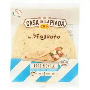 Coop PIADA SFOGLIATA EXTRASOTTILE CASA DELLA PIADA CRM offerta