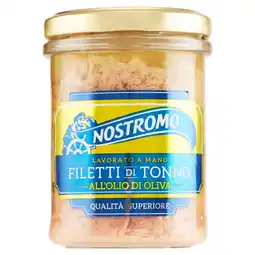 Coop FILETTI DI TONNO IN OLIO DI OLIVA O AL NATURALE NOSTROMO offerta