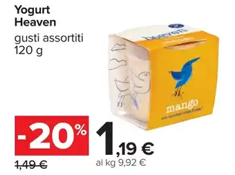 Carrefour Yogurt Heaven offerta