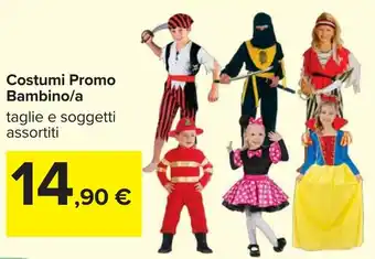 Carrefour Costumi Promo Bambino/a offerta