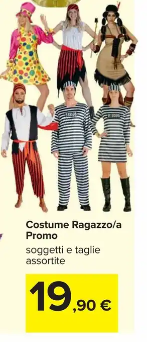 Carrefour Costume Ragazzo/a Promo offerta