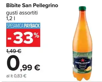 Carrefour Bibite San Pellegrino offerta