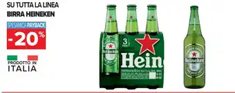 Carrefour Su tutta la linea BIRRA HEINEKEN offerta