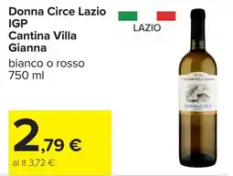 Carrefour Donna Circe Lazio IGP Cantina Villa Gianna offerta