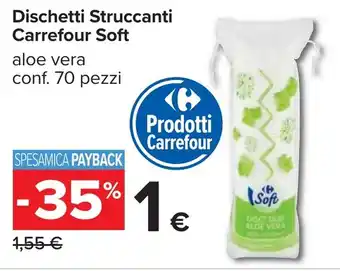 Carrefour Dischetti Struccanti Carrefour Soft offerta