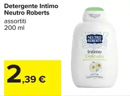 Carrefour Detergente Intimo Neutro Roberts offerta