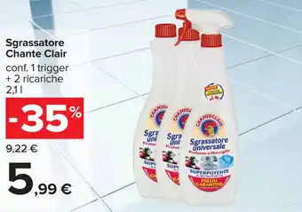 Carrefour Sgrassatore Chante Clair offerta