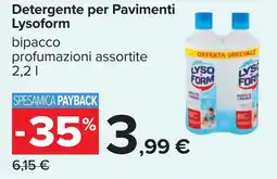 Carrefour Detergente per Pavimenti Lysoform offerta