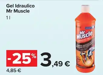 Carrefour Gel Idraulico Mr Muscle offerta