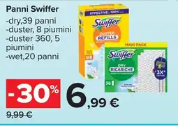 Carrefour Panni Swiffer offerta