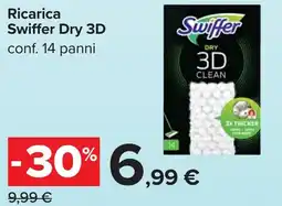 Carrefour Ricarica Swiffer Dry 3D offerta